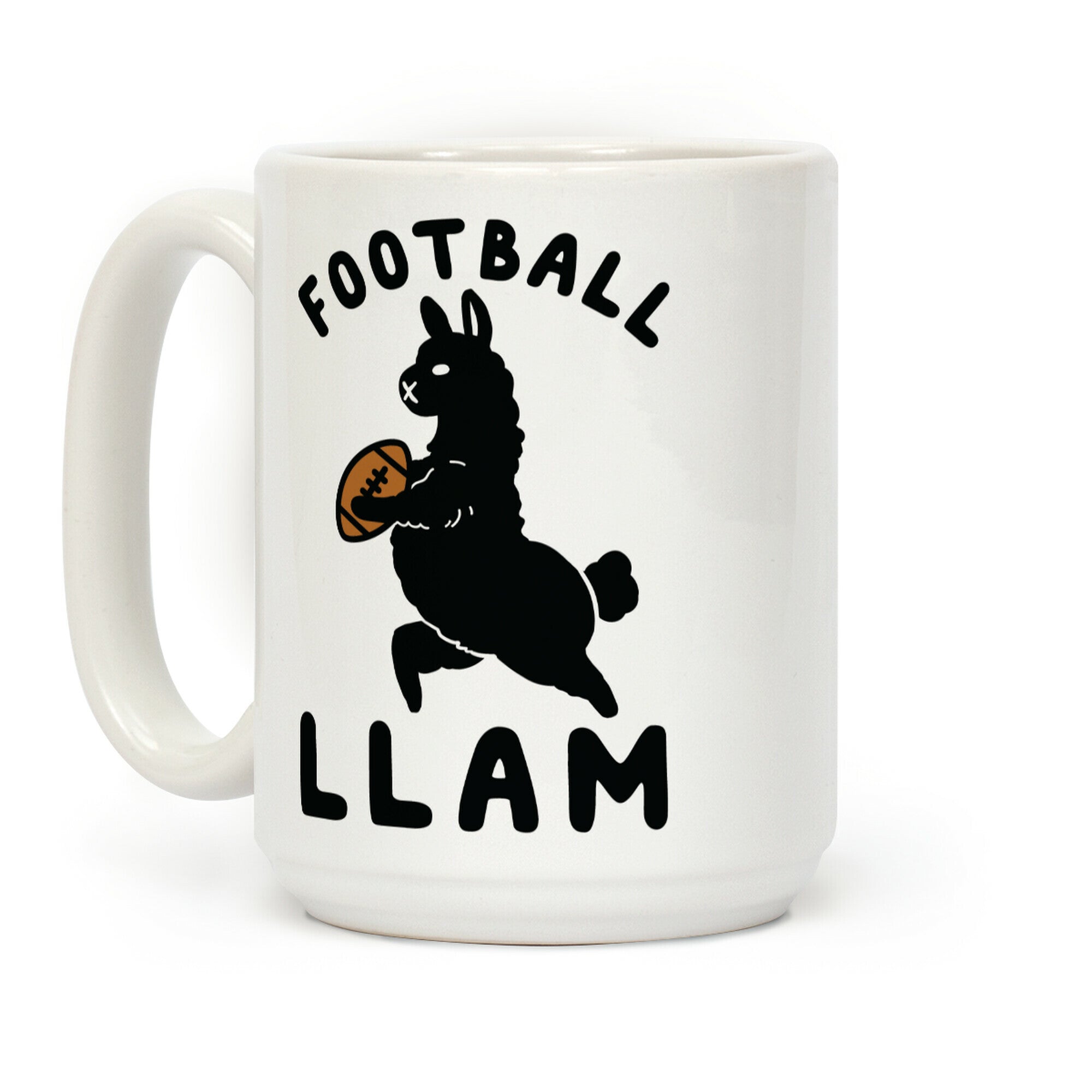 Football Llam Coffee Mug